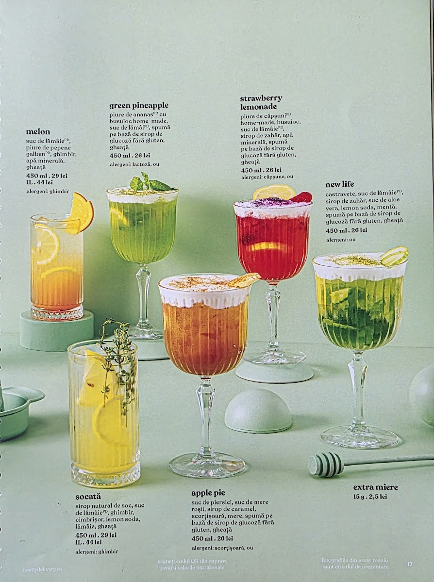 Marty Eatery Menu - Image 1